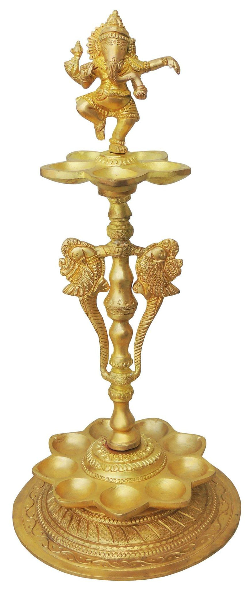 Brass Ganesh — 12.5"
