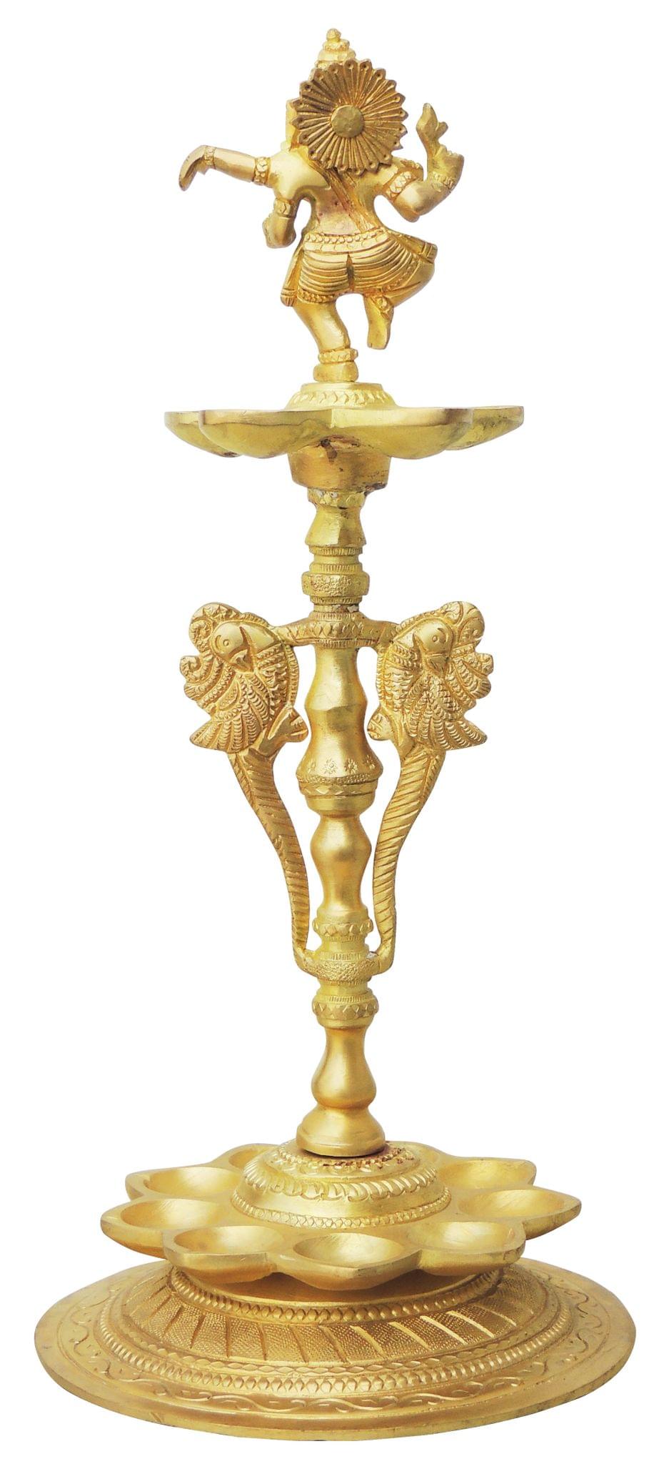 Brass Ganesh — 12.5"