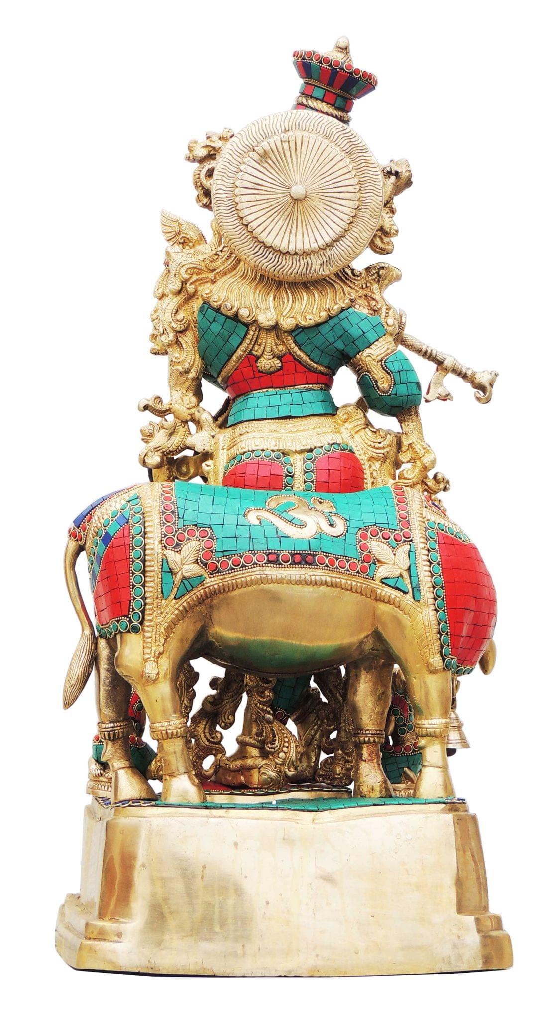 Brass Krishna