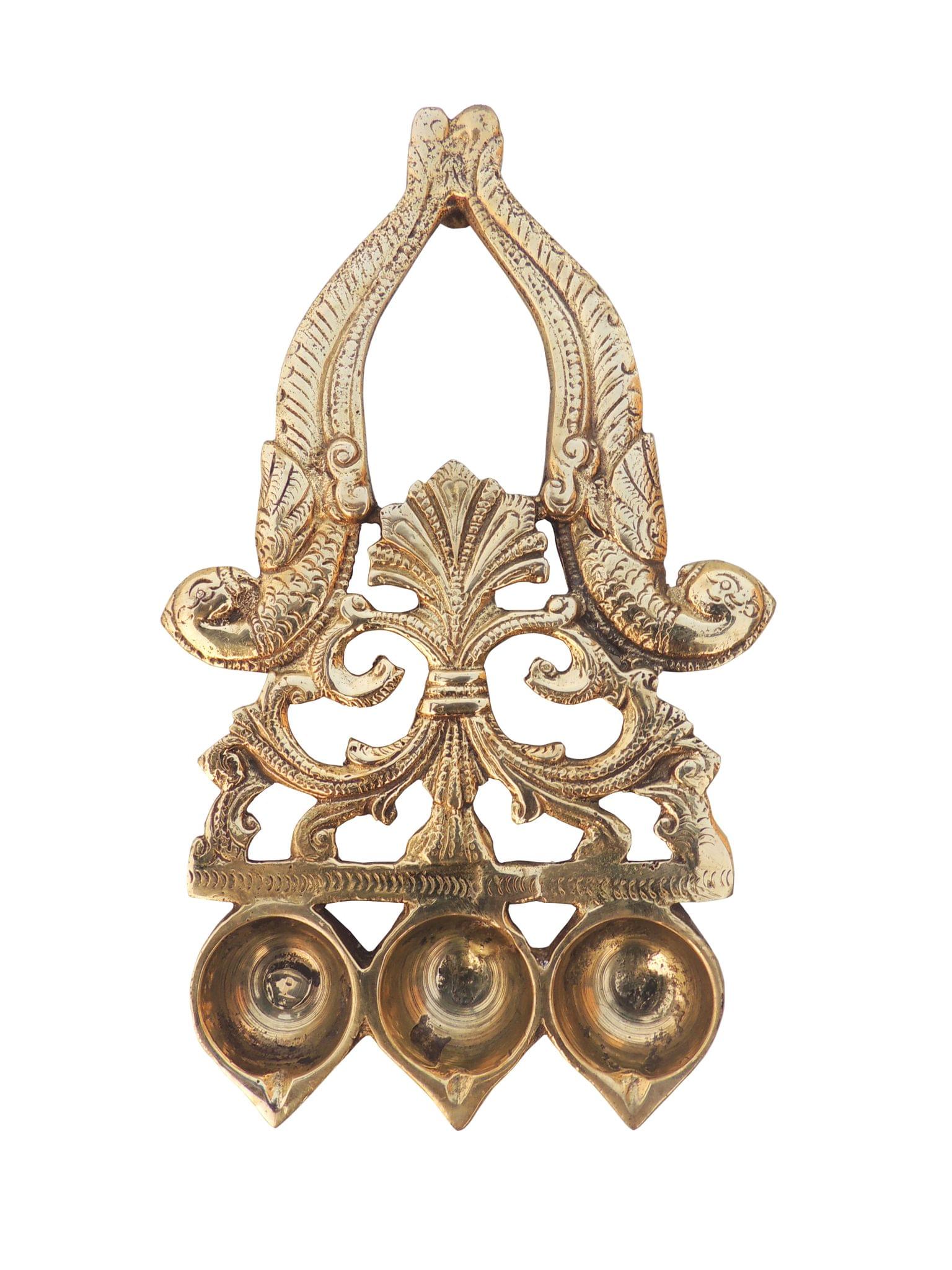 Brass Table Decor Deepak — 0.5"