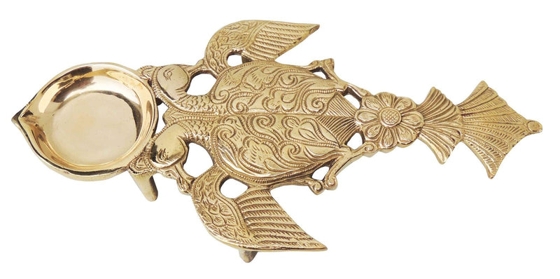 Brass Table D?cor Deepak11*5.5*1 Inch — 1"