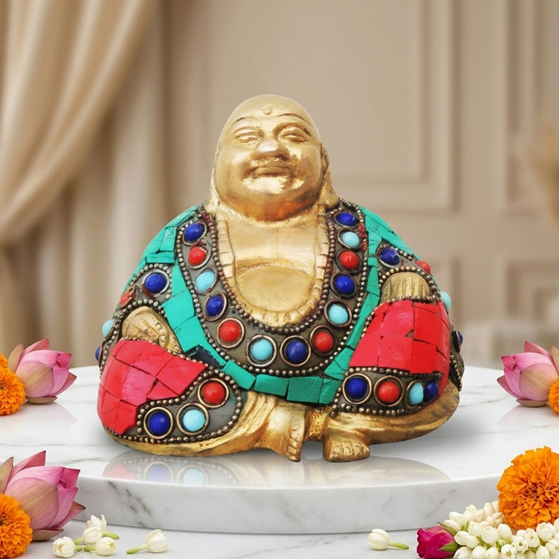 Brass Buddha — 4"