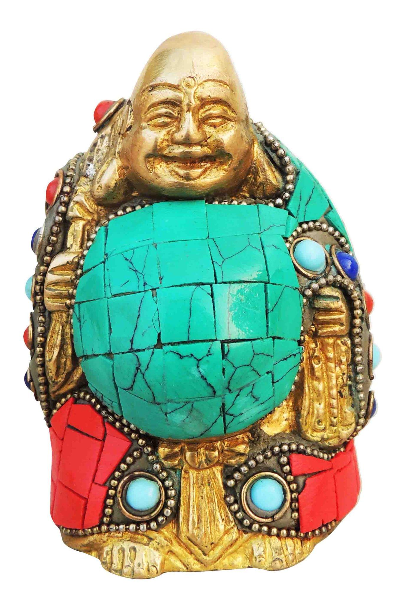 Brass Buddha — 3.8"