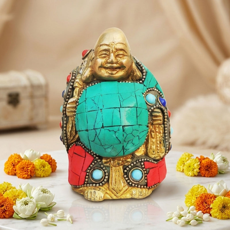Brass Buddha — 3.8"
