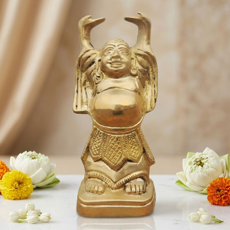 Brass Buddha — 7.6"