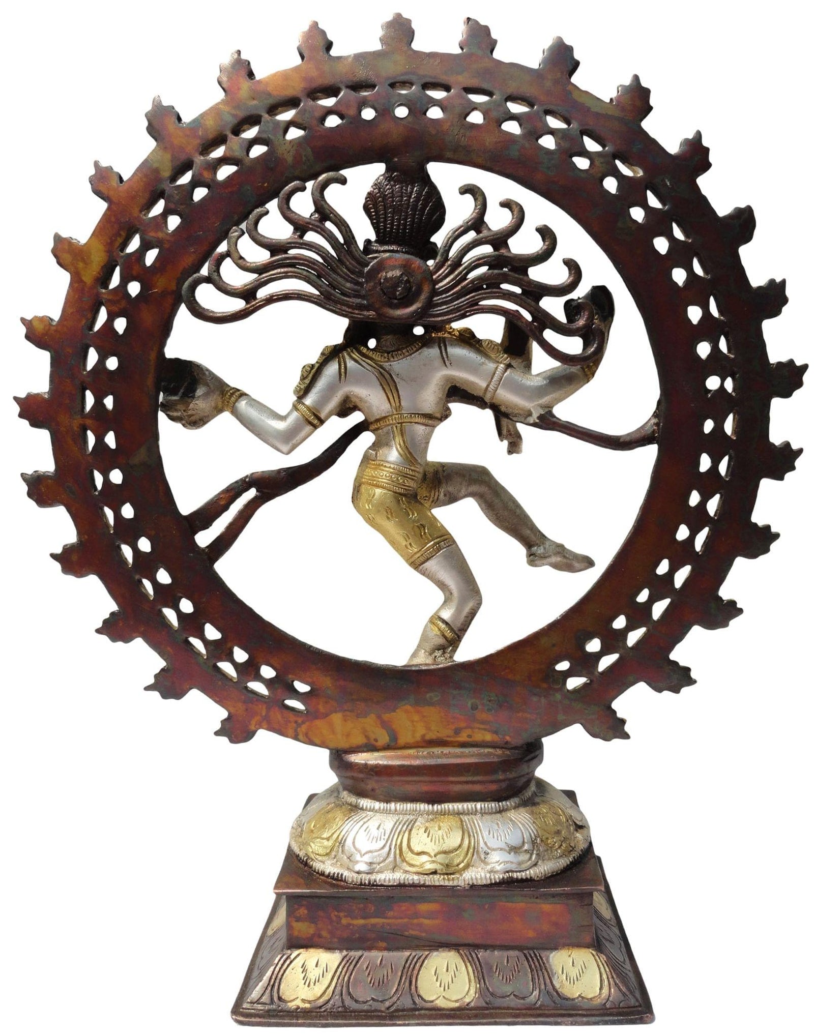 Brass Nataraja Tri Finish — 14"
