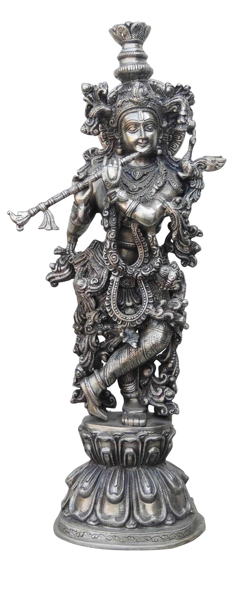 Brass Krishna — 23.5"