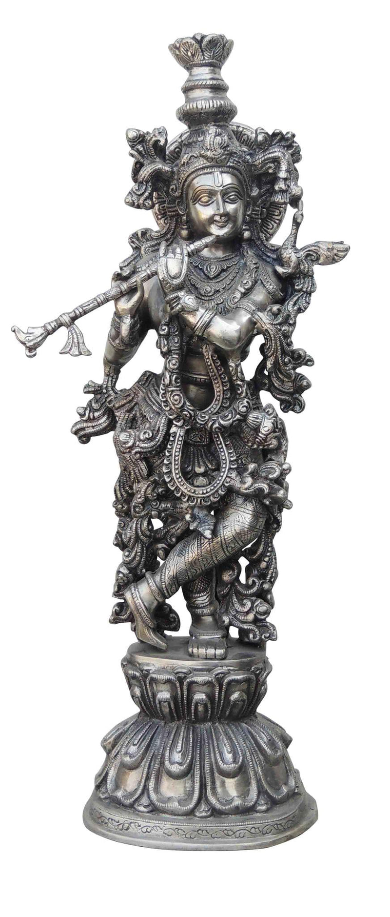 Brass Krishna — 23.5"