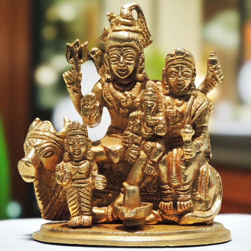 Brass Ganesh — 4"