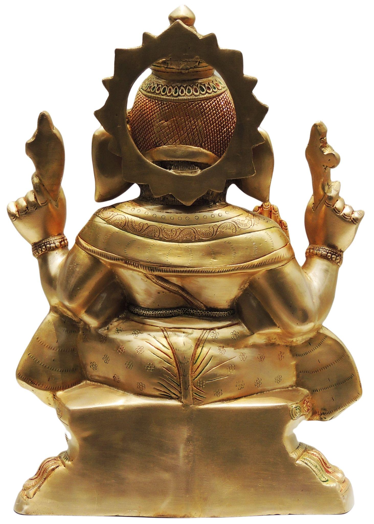 Brass Ganesh — 22"