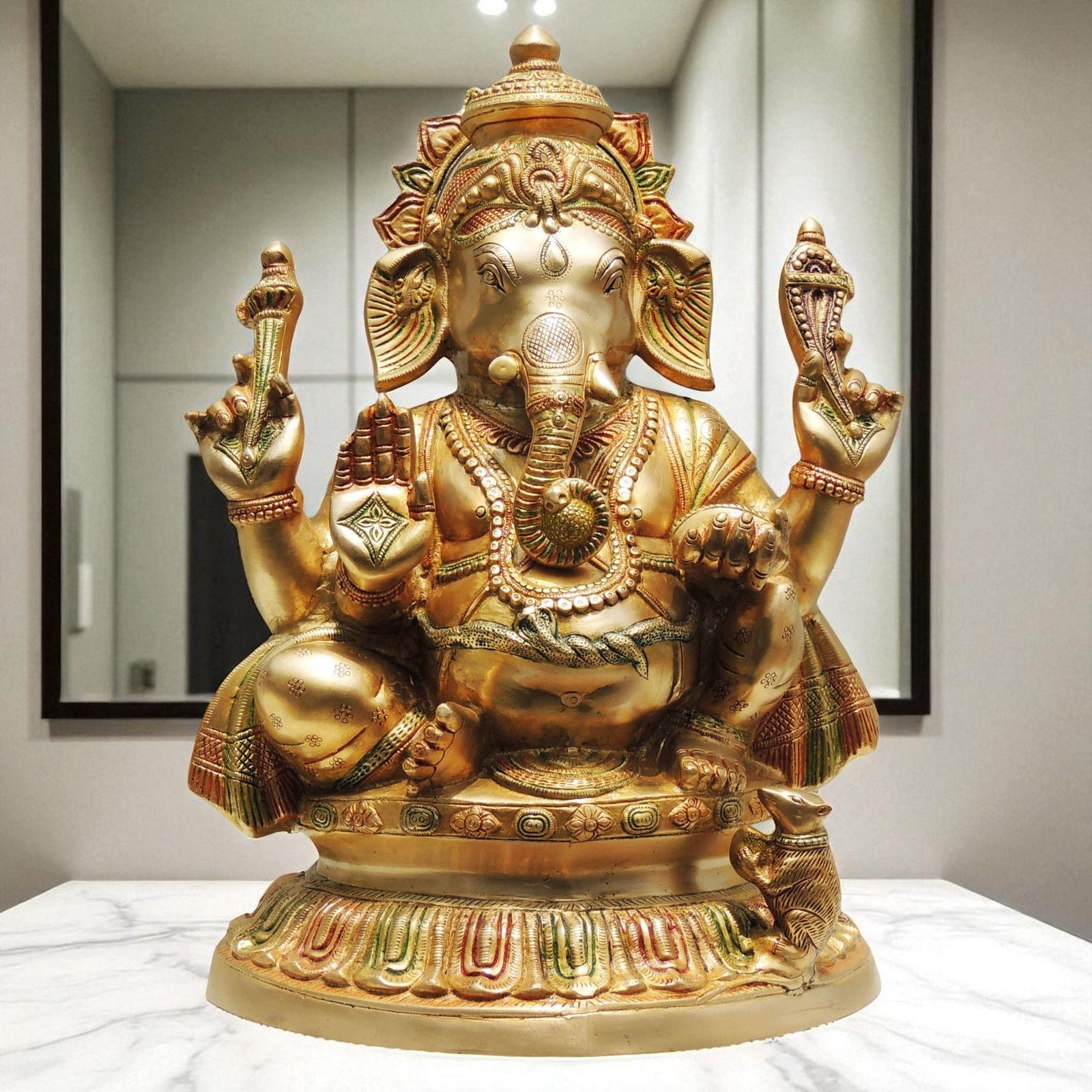 Brass Ganesh — 22"