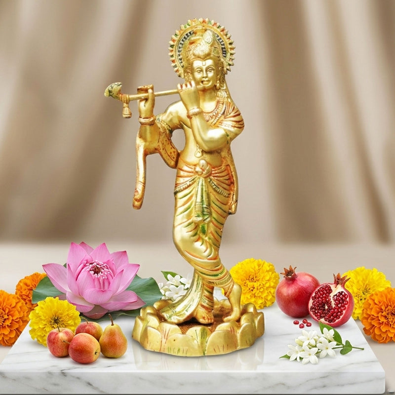 Brass Krishna