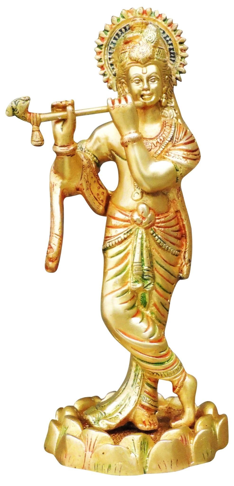 Brass Krishna