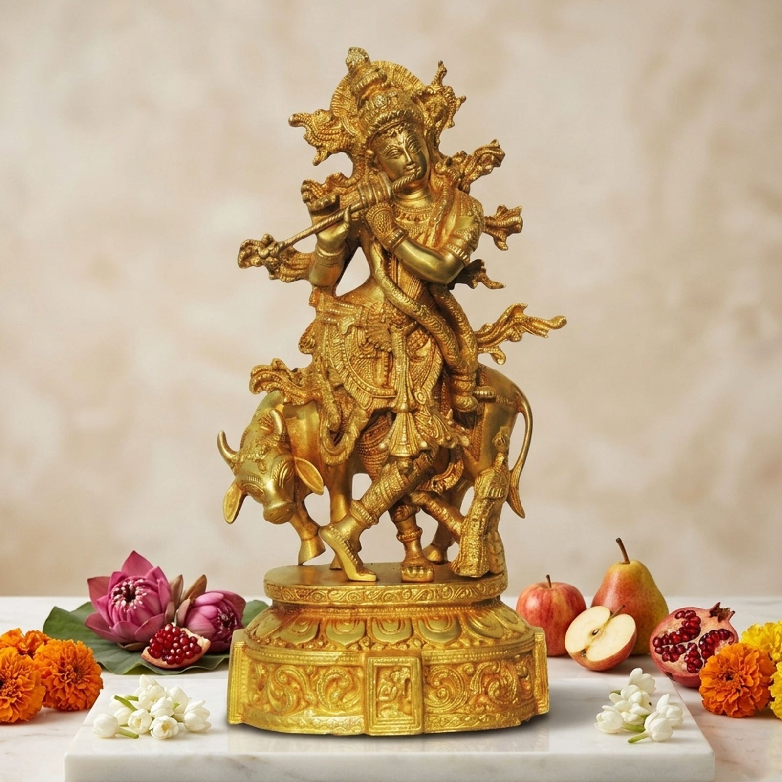 Brass Krishna