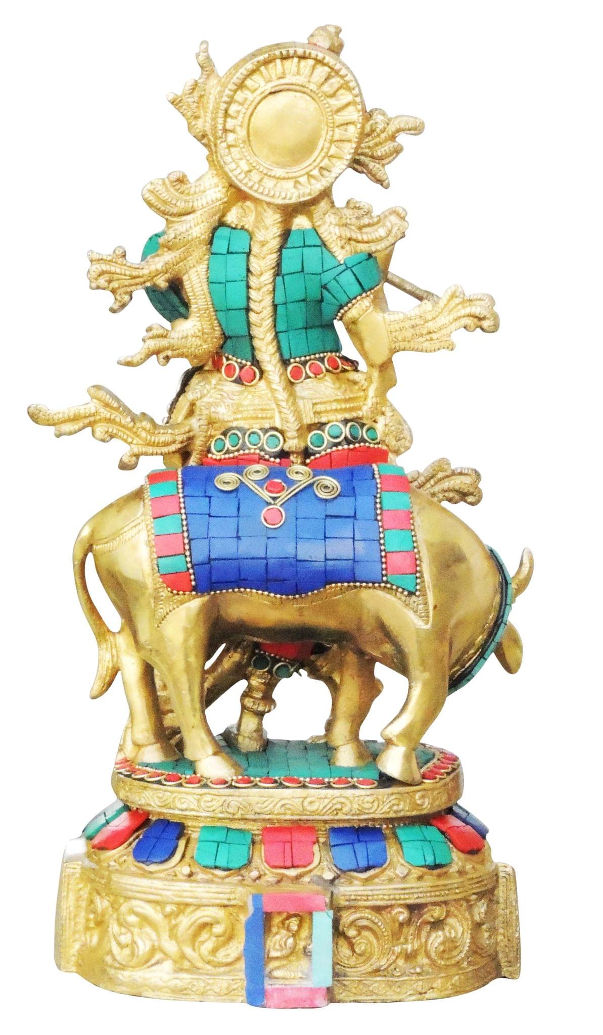 Brass Krishna