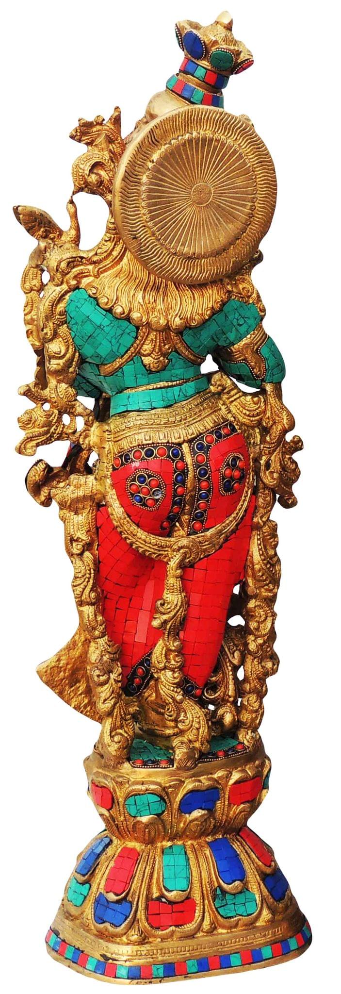 Brass Radha — 28.8"