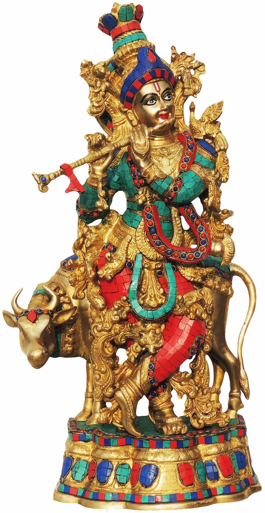 Brass Krishna