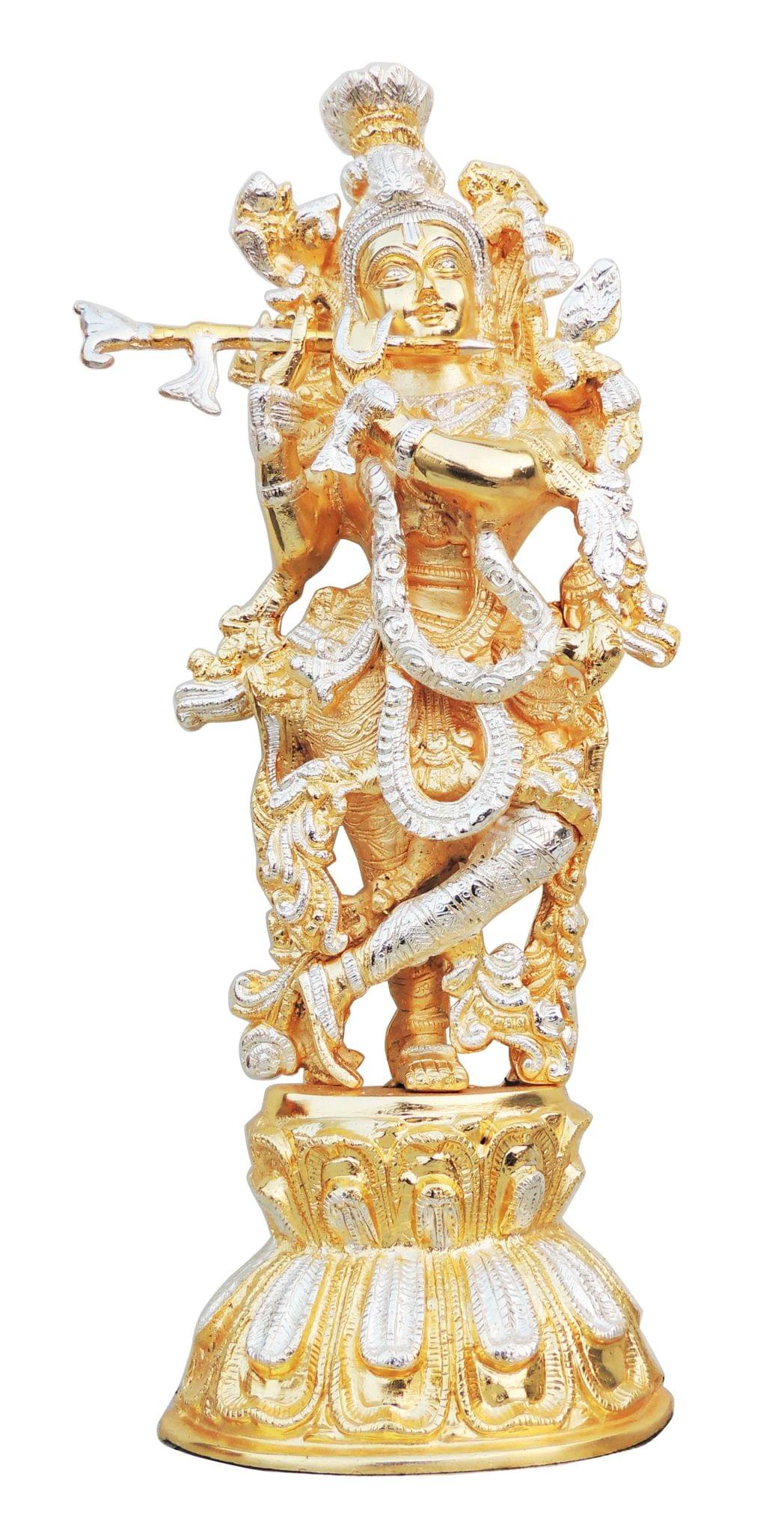 Brass Krishna — 17.5"