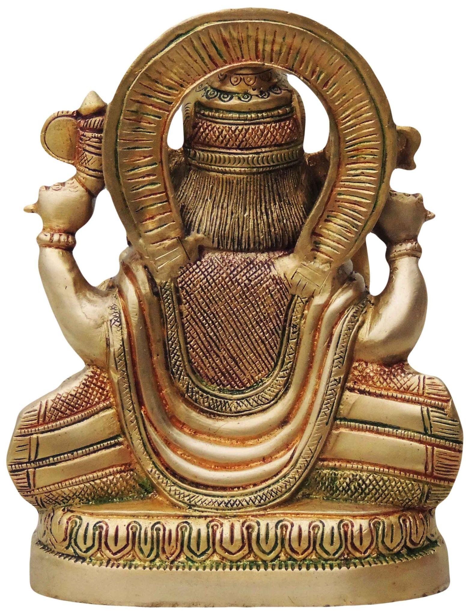 Brass Ganesh — 8.8"