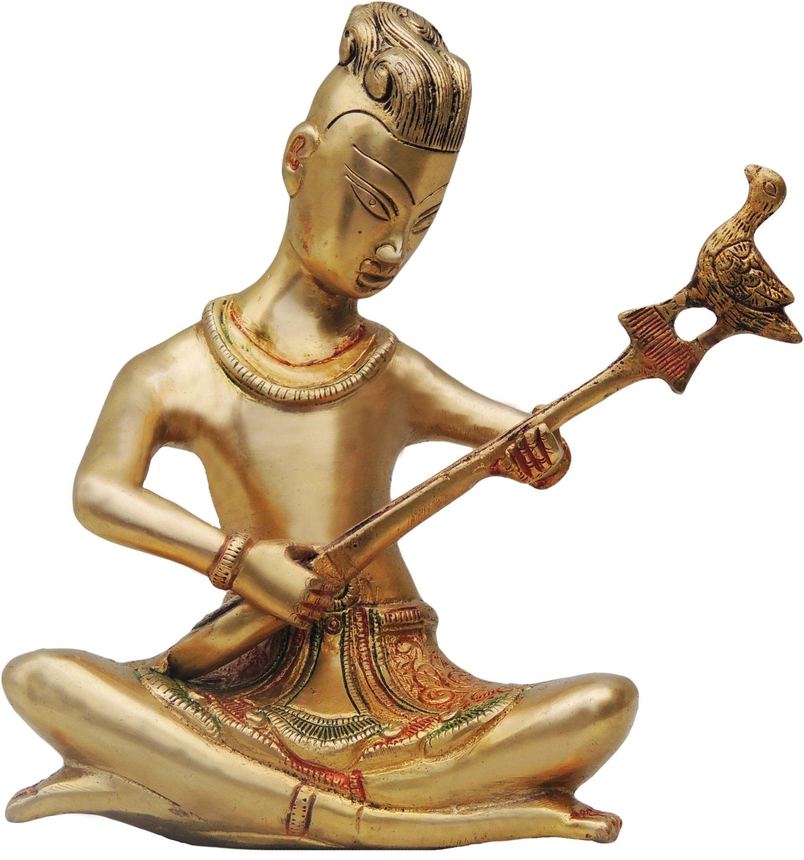 Brass Rajasthani Guitar — 8.5"