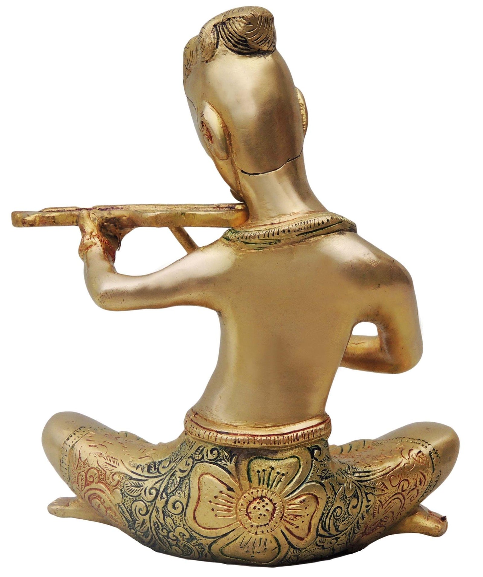Brass Rajasthani Violin — 8.5"