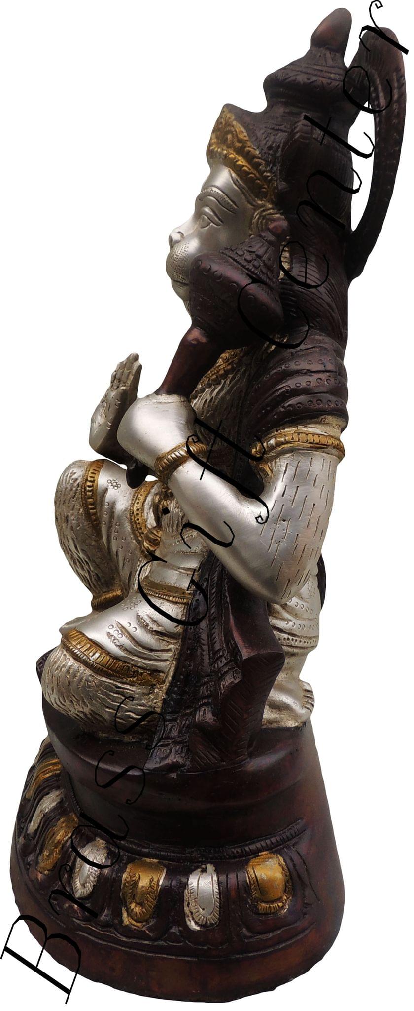 Brass Hanuman — 15"