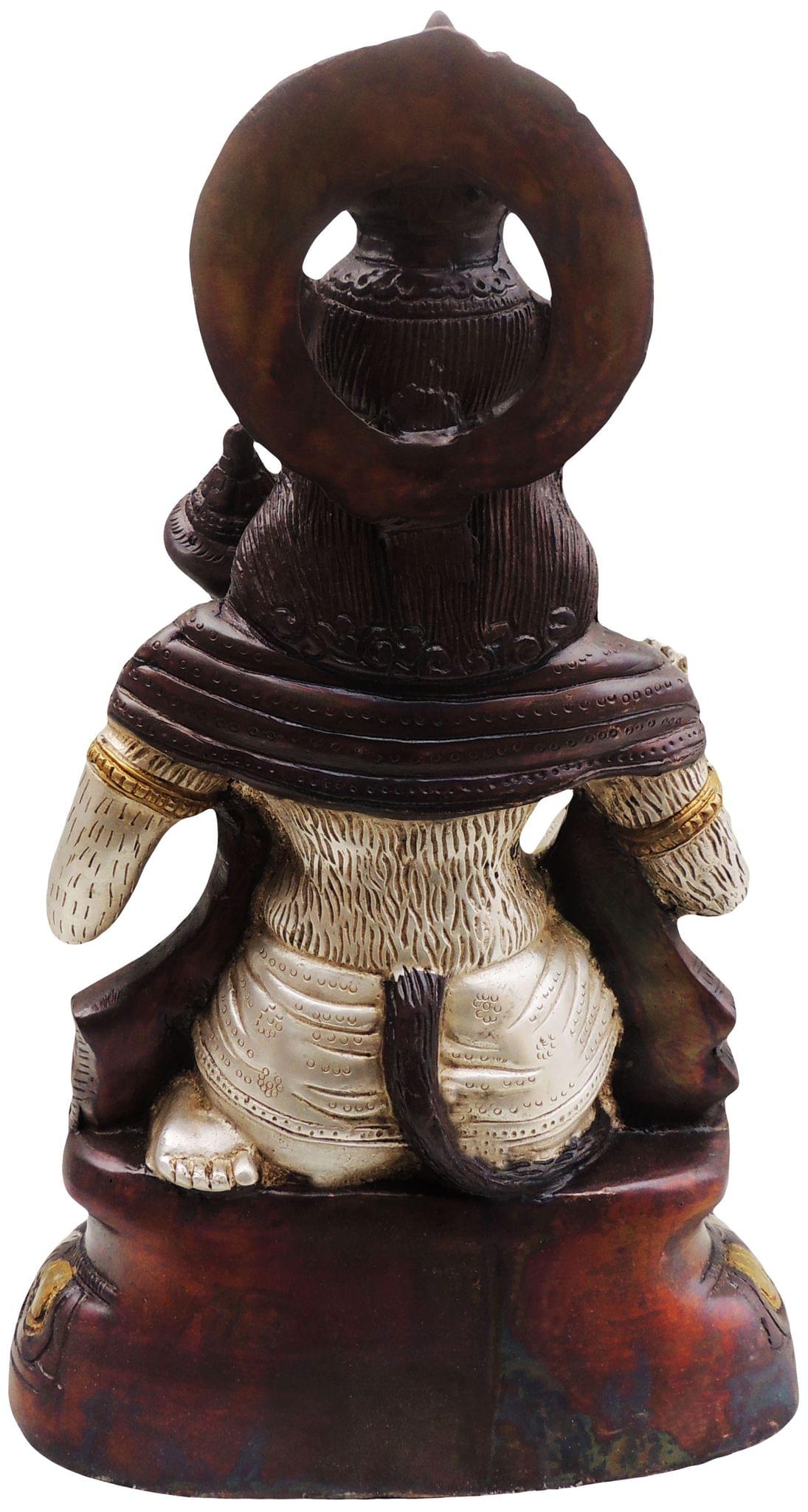 Brass Hanuman — 15"