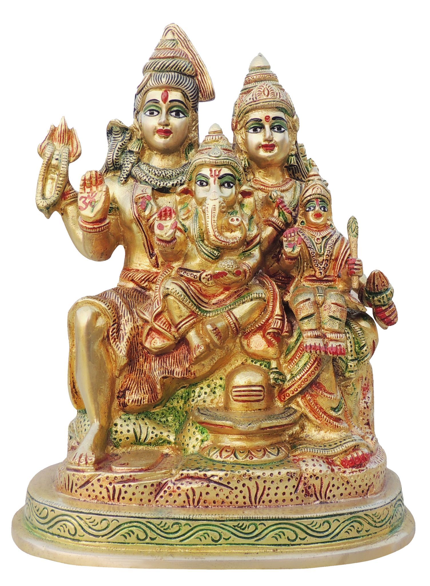 Brass Ganesh — 10"