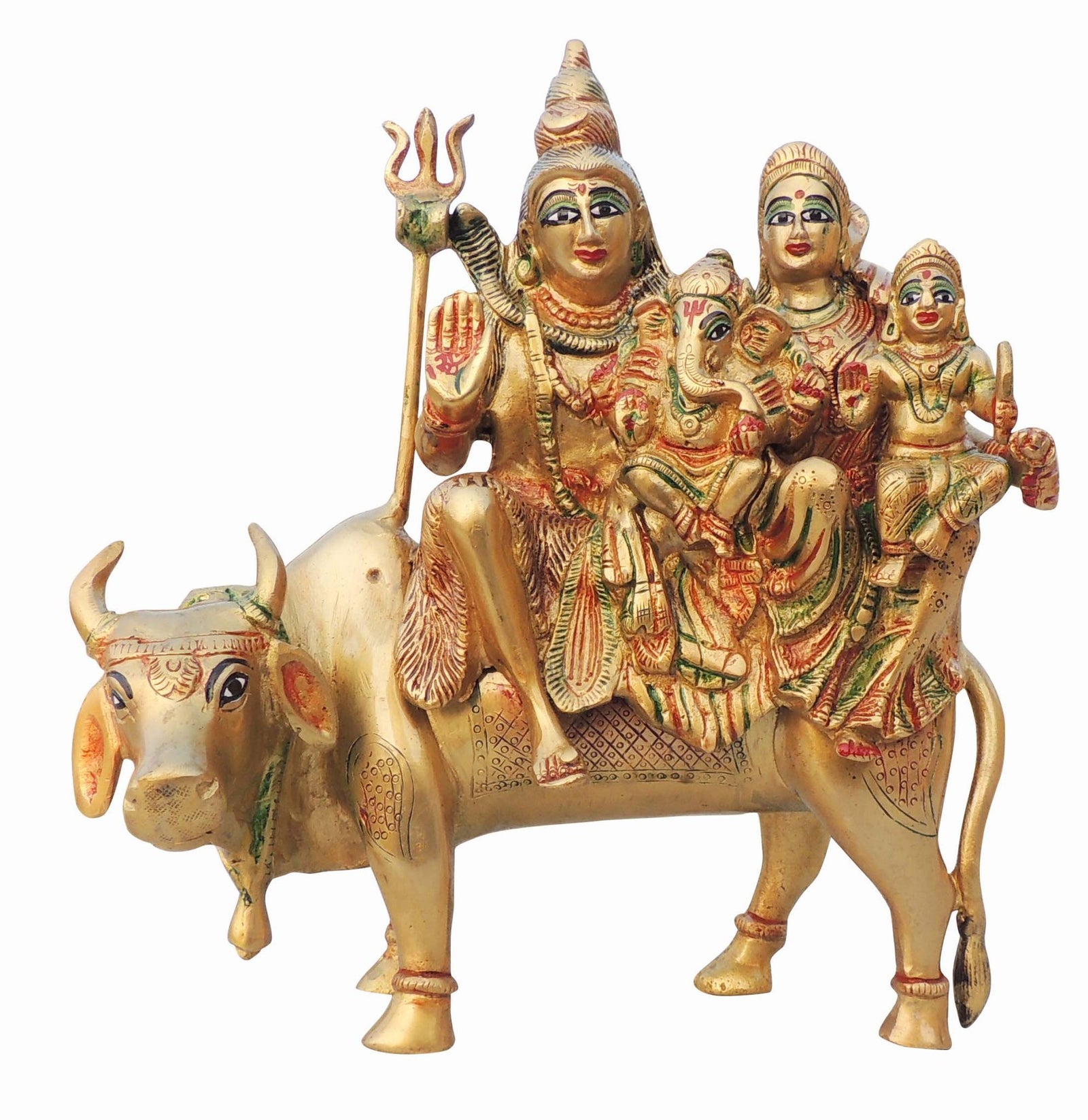 Brass Shiva — 11"