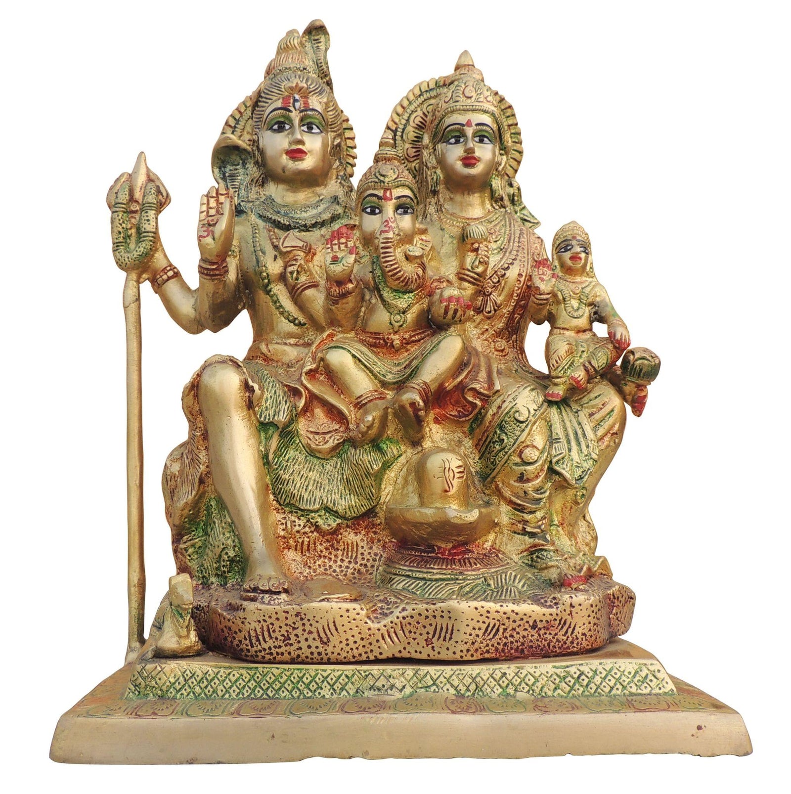 Brass Shiva — 11.5"