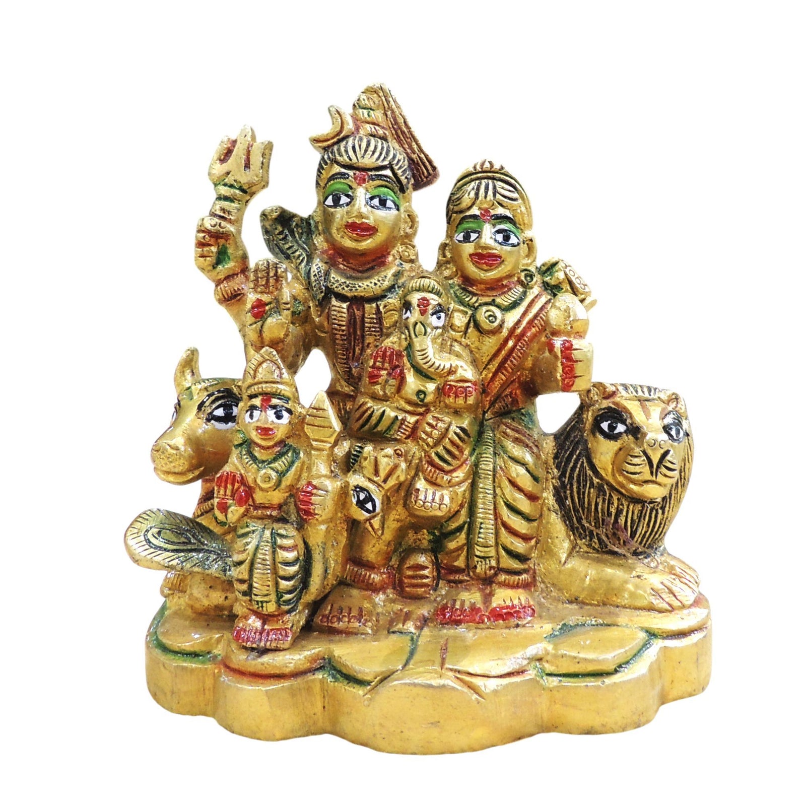 Brass Shiva — 3.7"