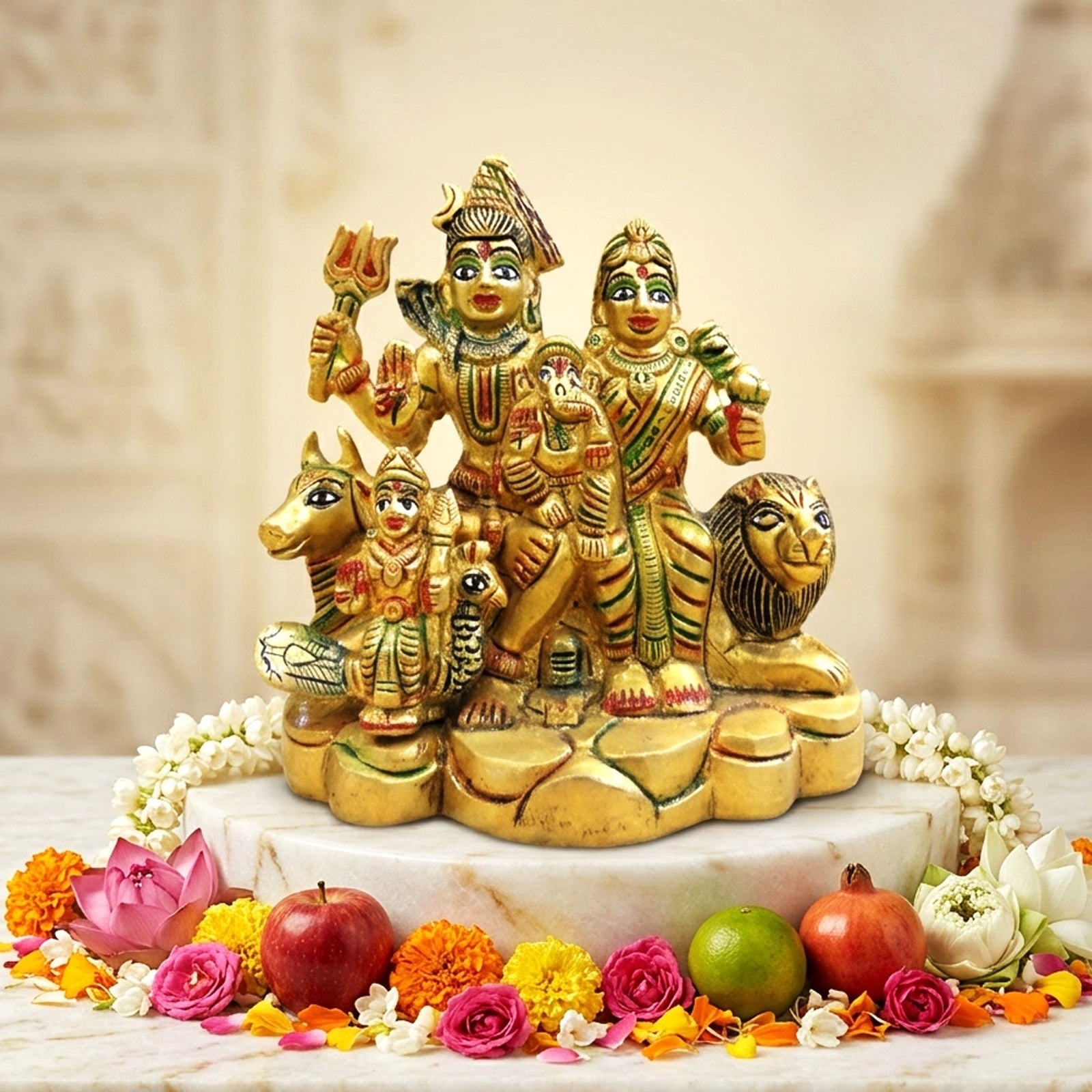 Brass Shiva — 5"