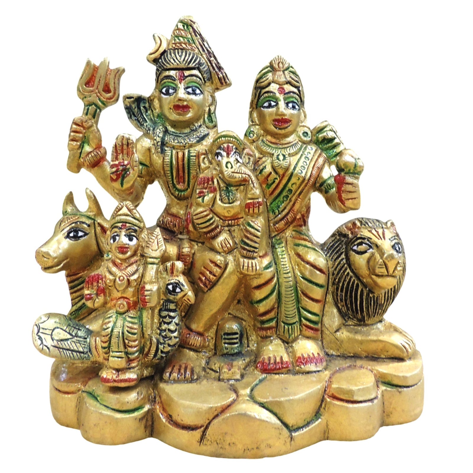 Brass Shiva — 5"