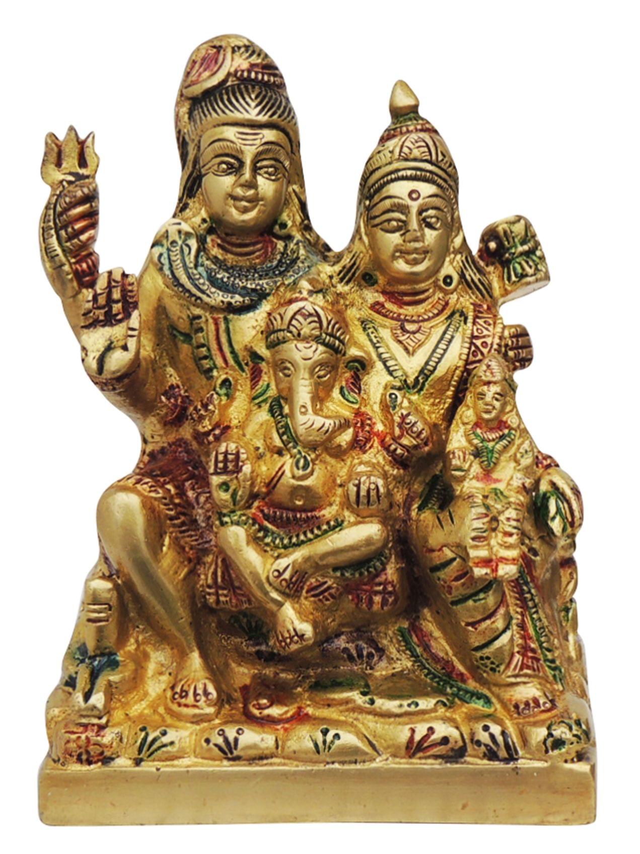 Brass Shiva — 5.2"