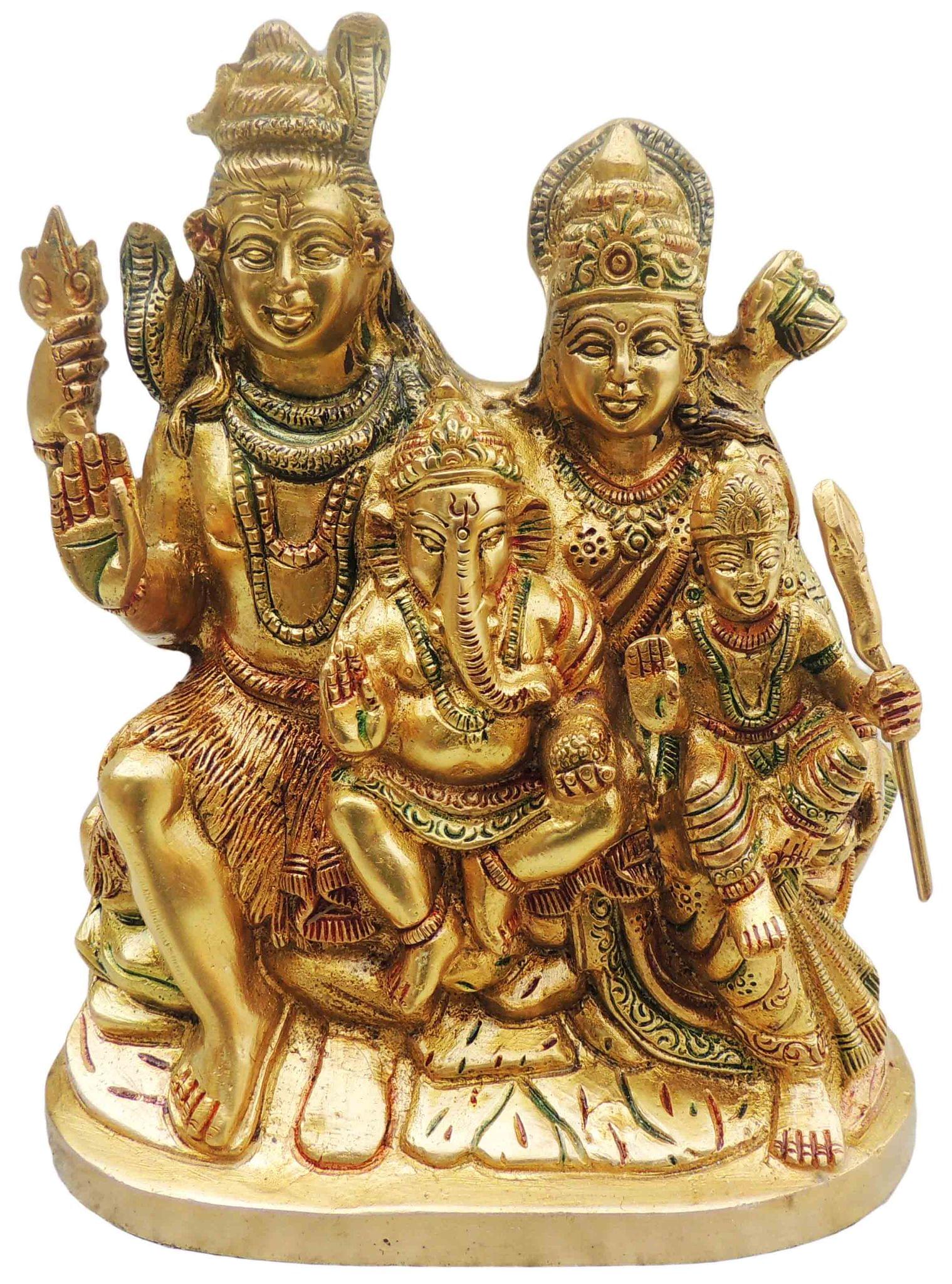 Brass Ganesh — 8.5"