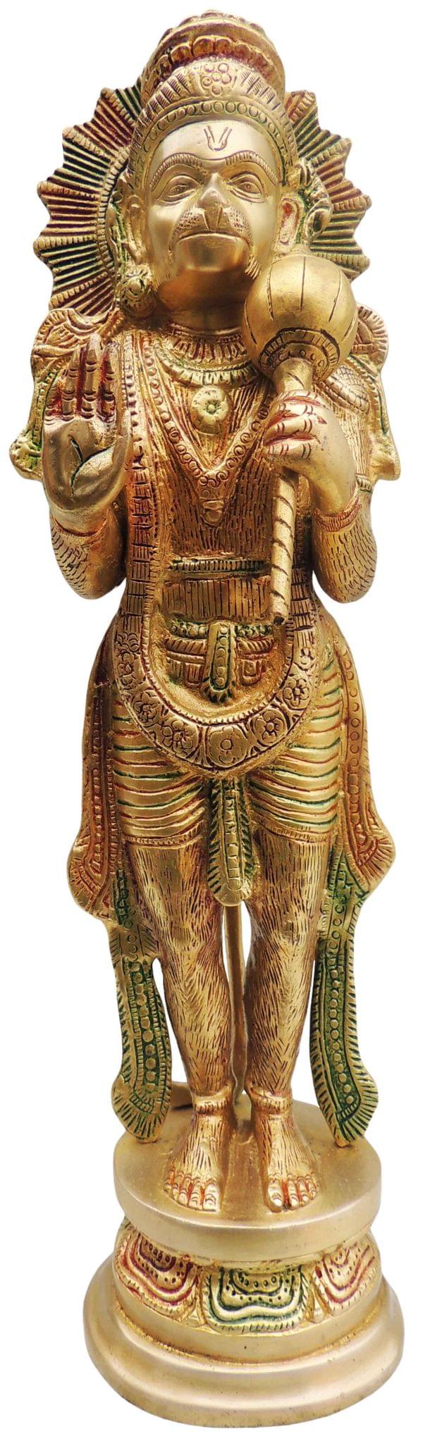 Brass Hanuman — 17"