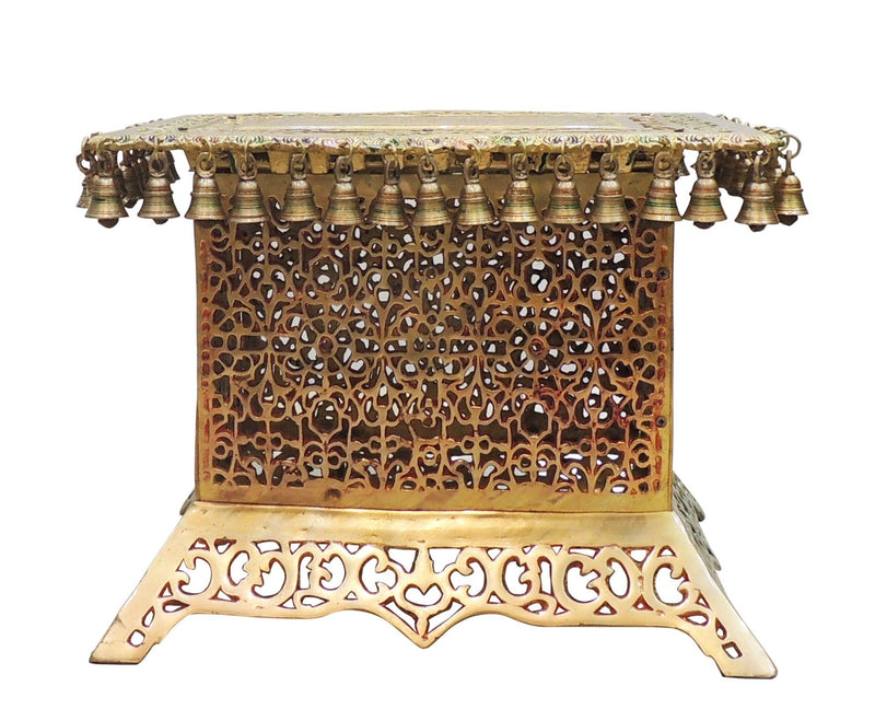 Brass Stool For — 15.5"
