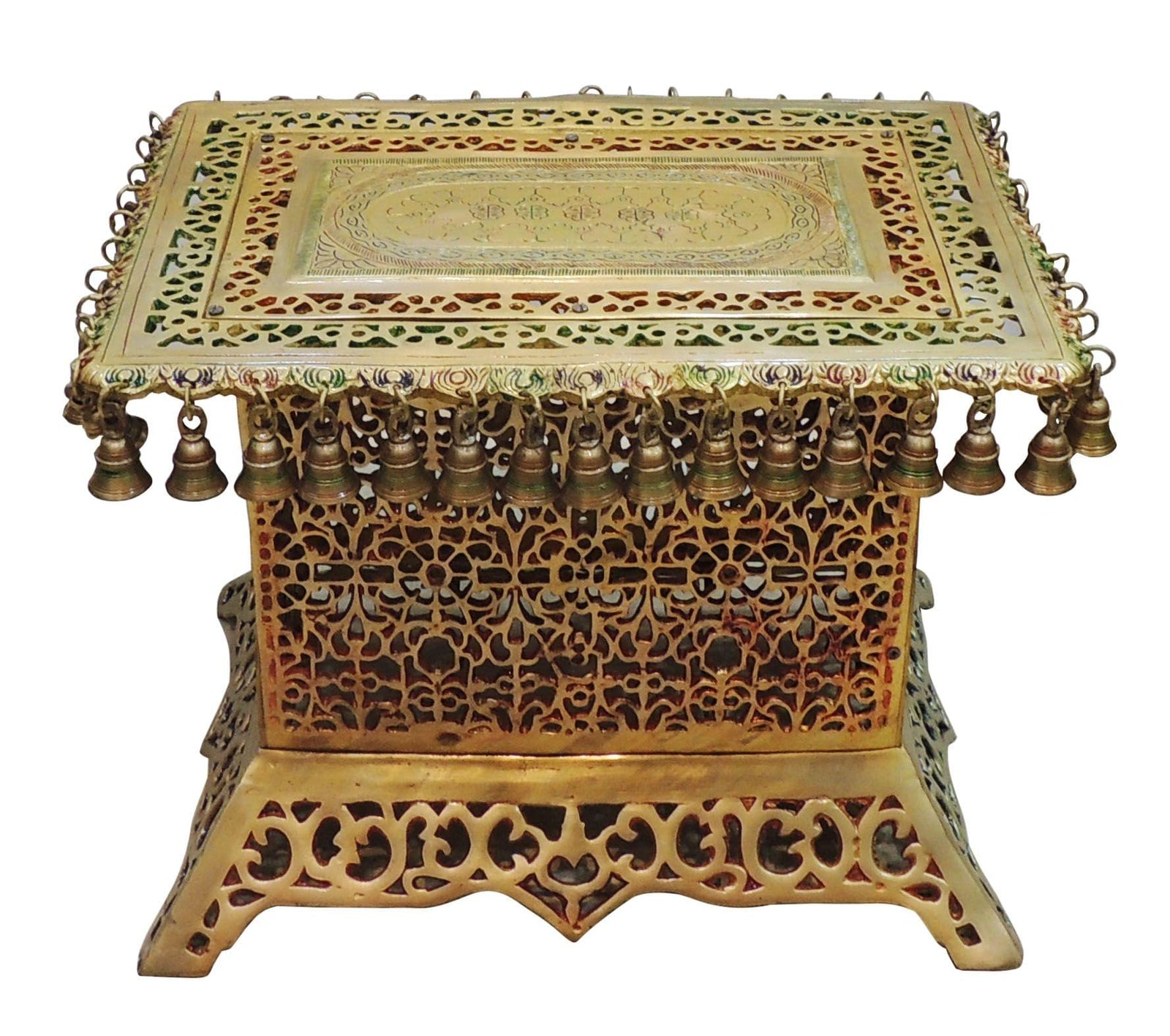 Brass Stool For — 15.5"