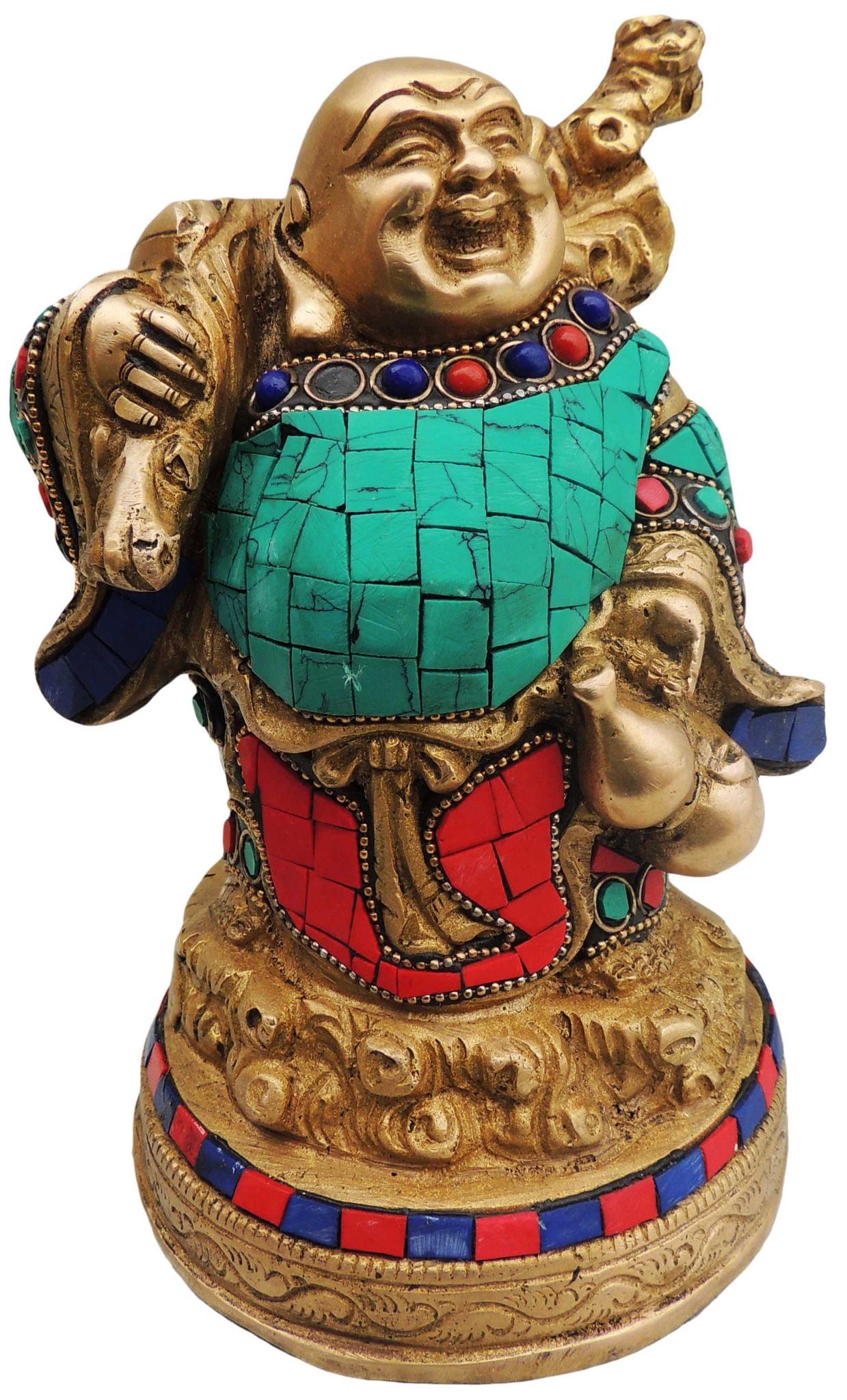 Brass Buddha — 7"