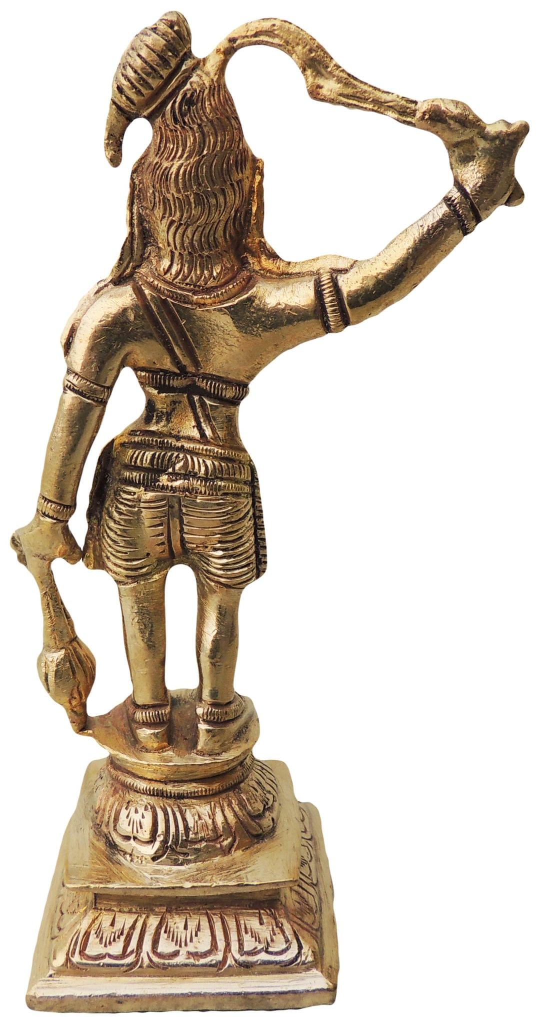 Brass Parshuram — 5.5"