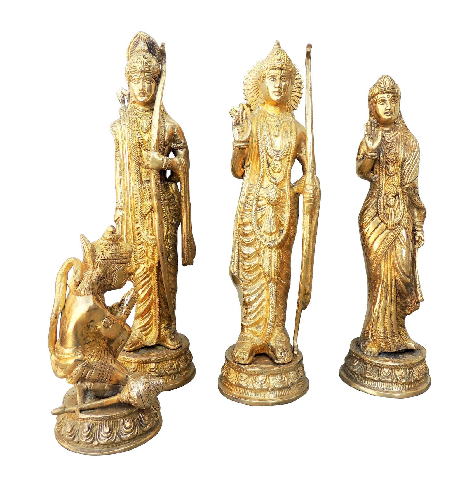 Brass Ram Darbar — 12.4"