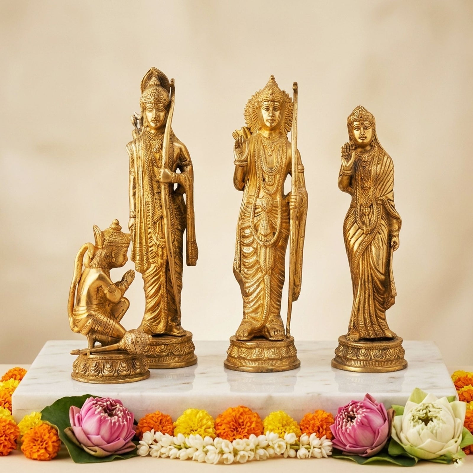 Brass Ram Darbar — 12.4"