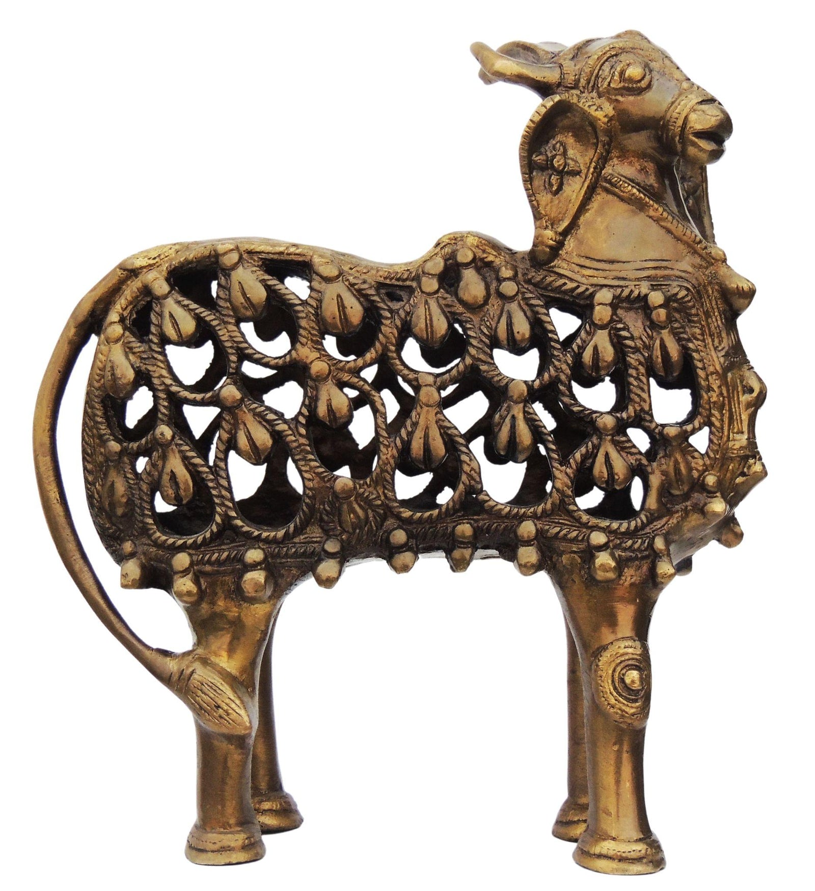 Brass Nandi Jali — 8.2"