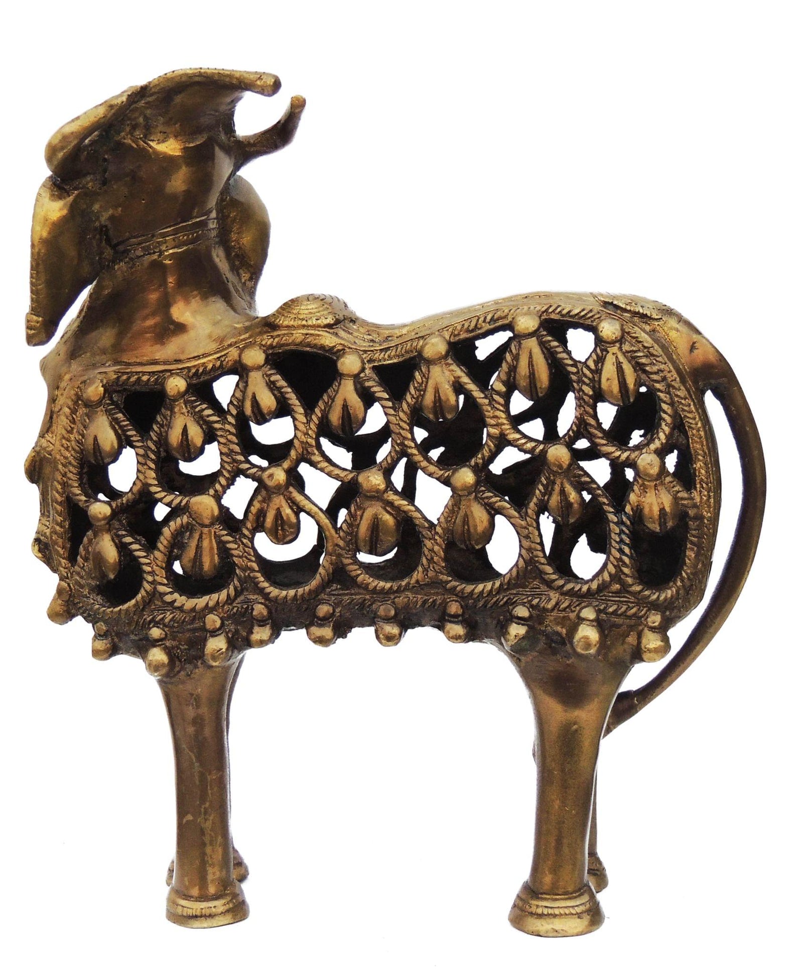 Brass Nandi Jali — 8.2"