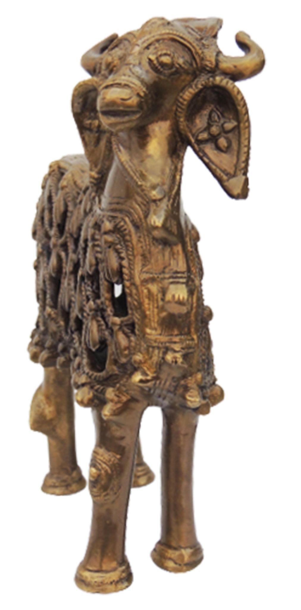 Brass Nandi Jali — 8.2"