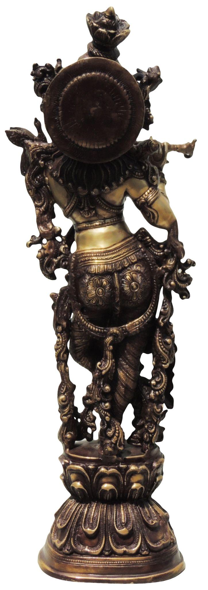 Brass Krishna