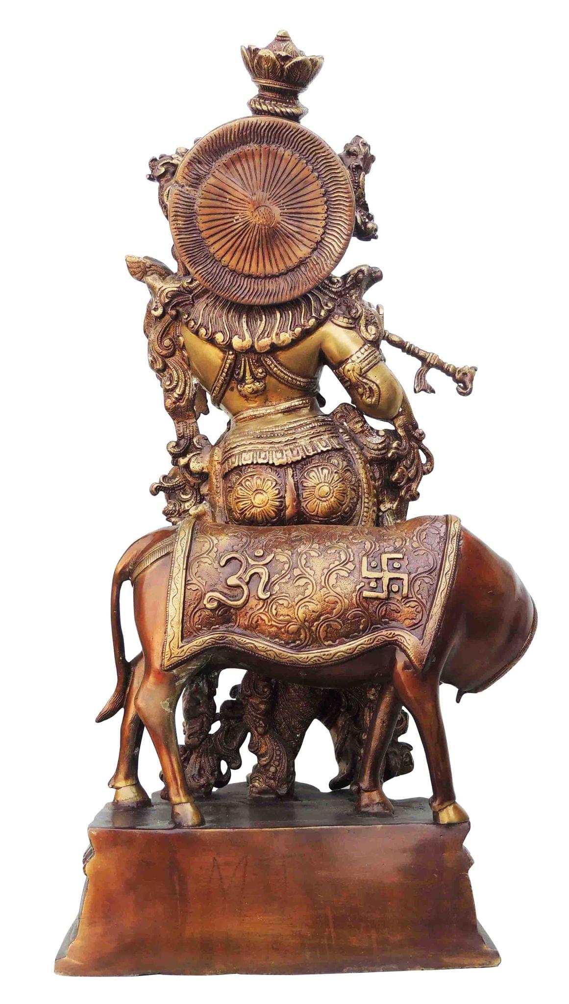 Brass Krishna — 26"