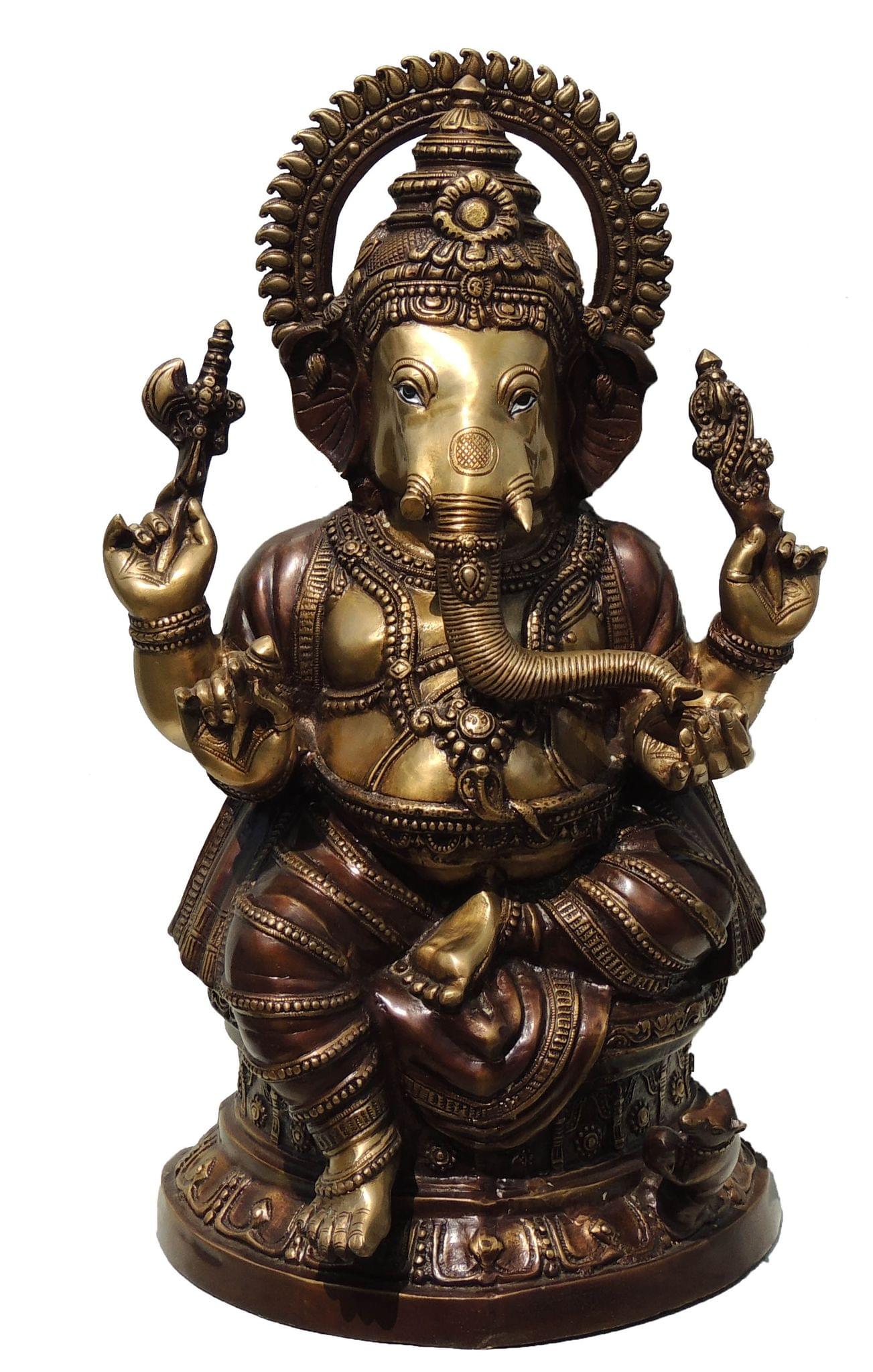 Brass Ganesh — 26"