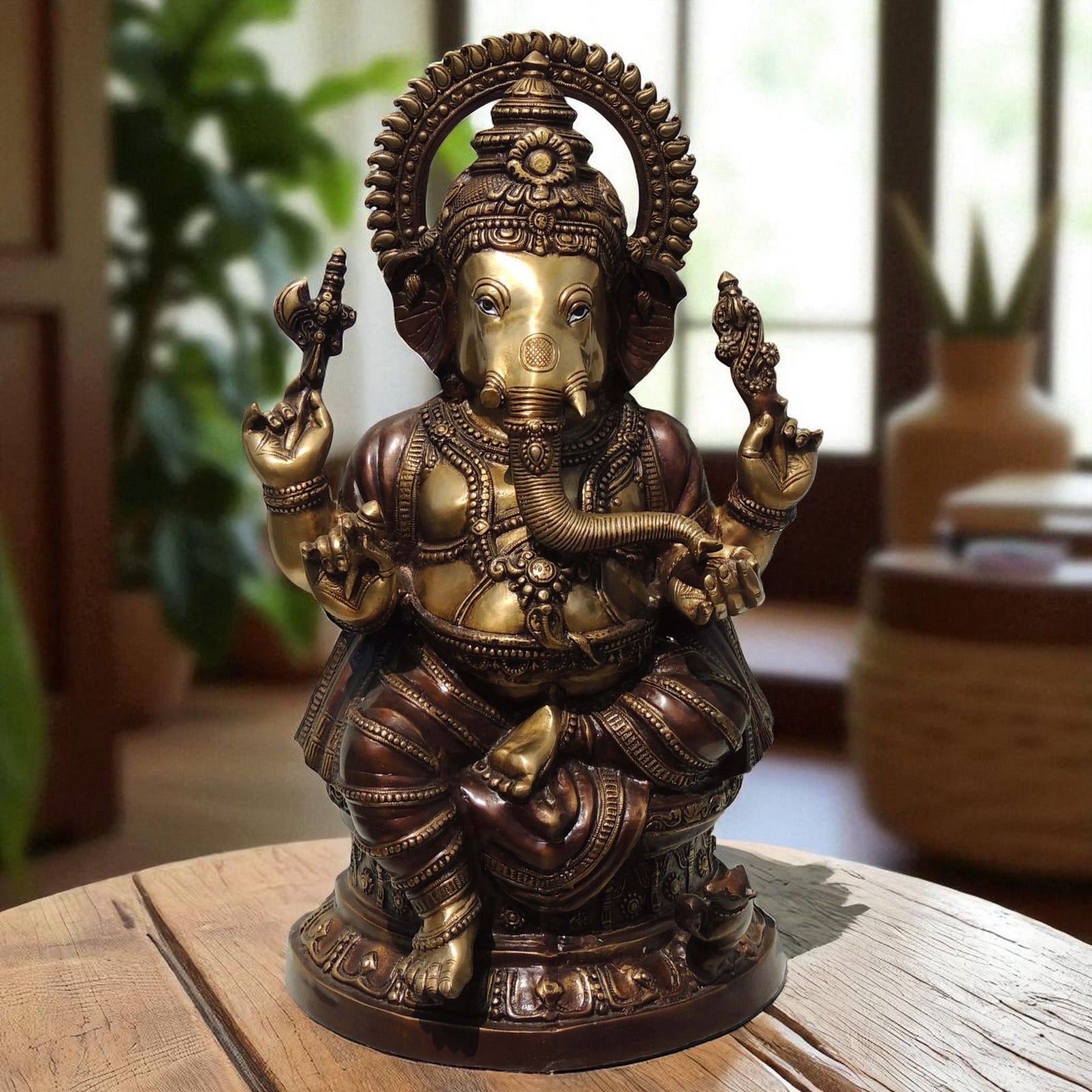 Brass Ganesh — 26"