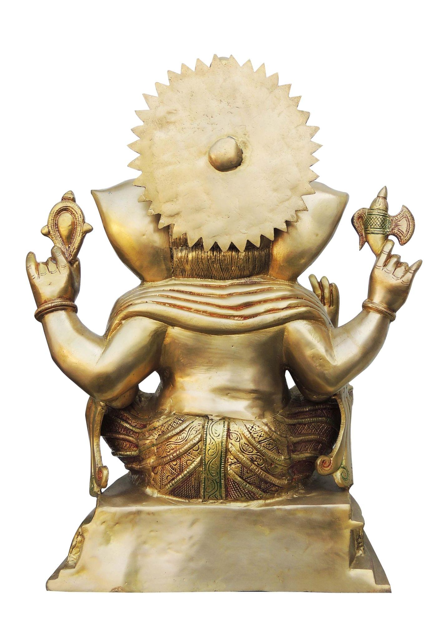 Brass Ganesh — 20.5"